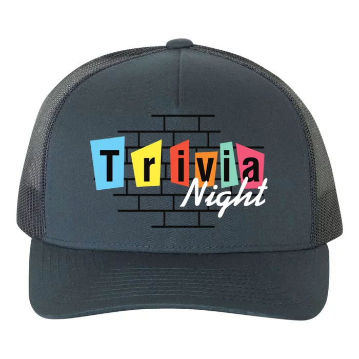 Trivia Night Pleasure Night Quiz Night Outings Gift Yupoong Adult 5-Panel Trucker Hat