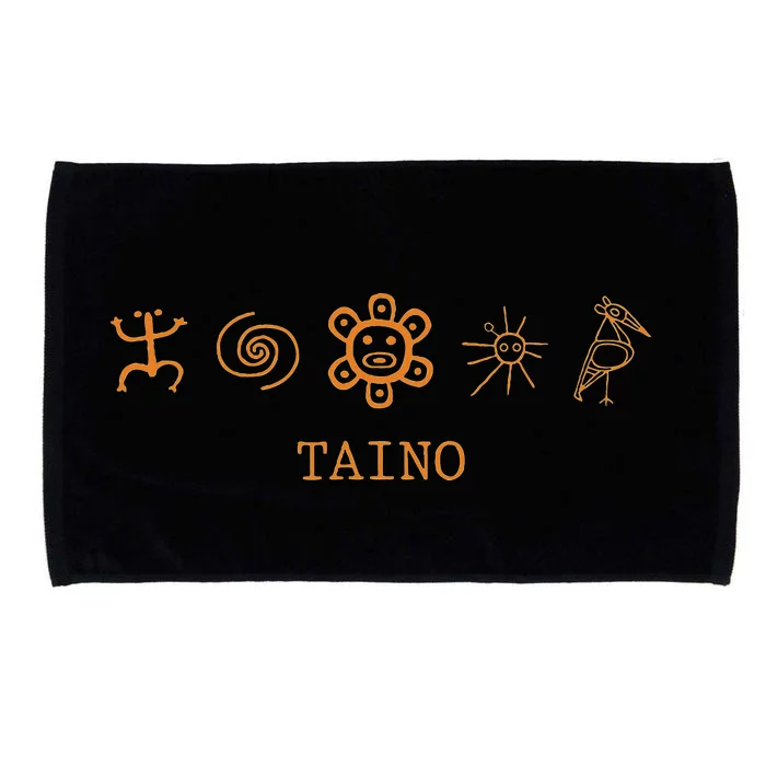 Taino Nation Puerto Rican Boricua Taino Microfiber Hand Towel