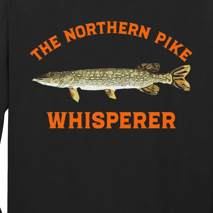 The Northern Pike Whisperer Design Tall Long Sleeve T-Shirt