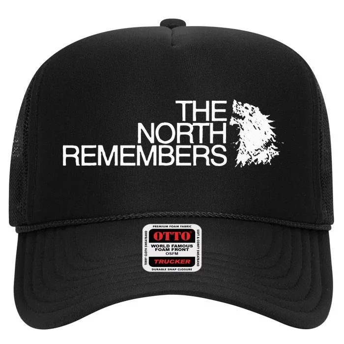 The North Remembers High Crown Mesh Trucker Hat