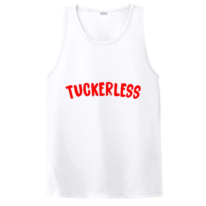 Tuckerless Novikov Red Logo Performance Tank