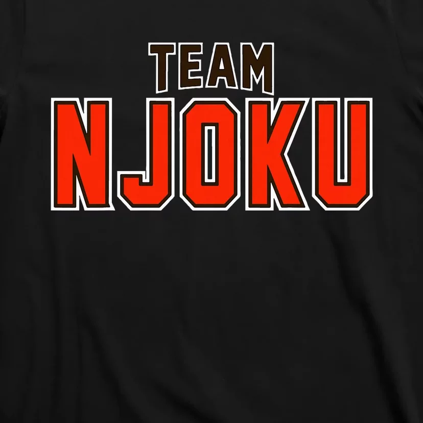 Team Njoku Surname Proud Family Last Name T-Shirt