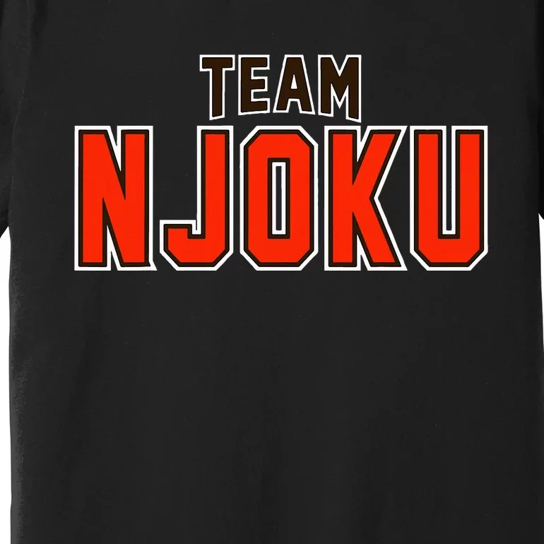 Team Njoku Surname Proud Family Last Name Premium T-Shirt