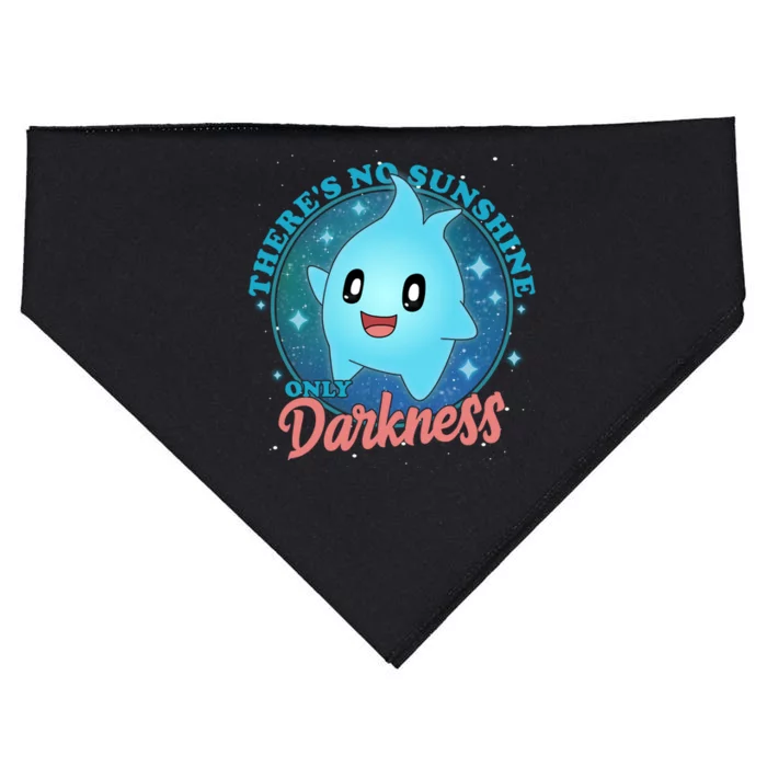 Theres No Sunshine Only Darkness USA-Made Doggie Bandana