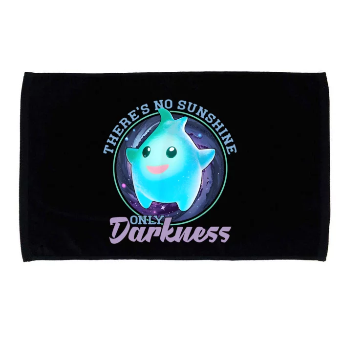 Theres No Sunshine Only Darkness Shiny Microfiber Hand Towel