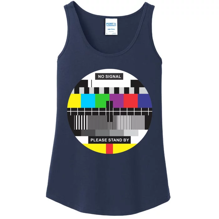 Tv No Signal Ladies Essential Tank