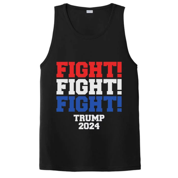 Trump Never Stop Fighting Save America 2024 Performance Tank