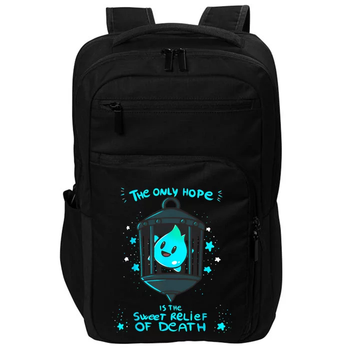 Theres No Sunshine Only Darkness Luma Star The Only Hope Is The Sweet Impact Tech Backpack