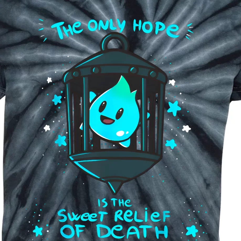 Theres No Sunshine Only Darkness Luma Star The Only Hope Is The Sweet Kids Tie-Dye T-Shirt