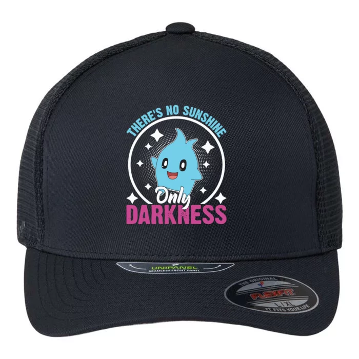 Theres No Sunshine Only Darkness Lumalee Luma Star Cute Game Lover Flexfit Unipanel Trucker Cap