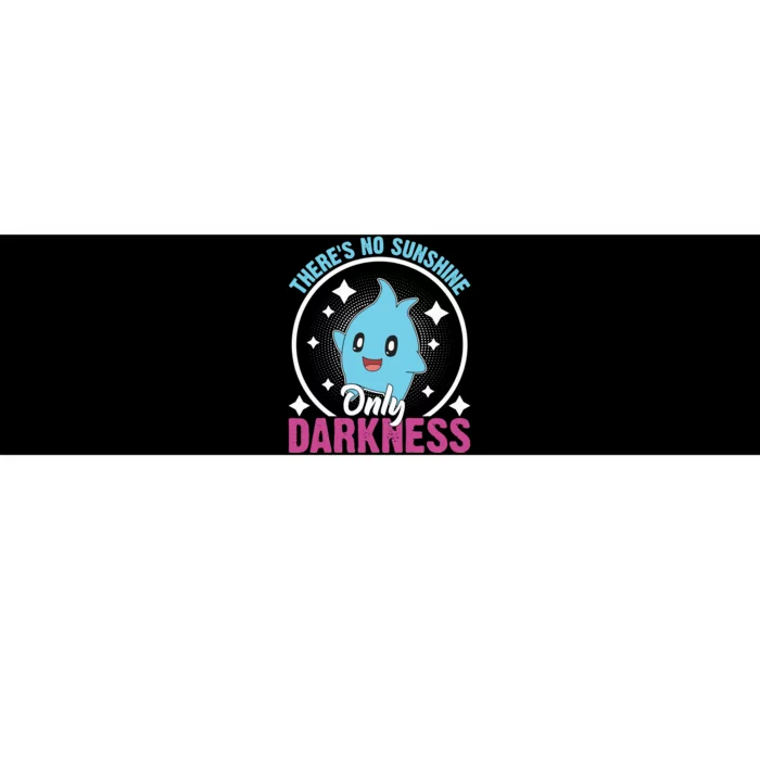 Theres No Sunshine Only Darkness Lumalee Luma Star Cute Game Lover Bumper Sticker