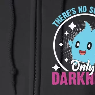 Theres No Sunshine Only Darkness Lumalee Luma Star Cute Game Lover Full Zip Hoodie