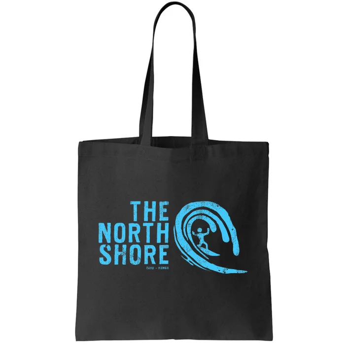 The North Shore Oahu Hawaii Hawaiian Surf Family Vacation Tote Bag