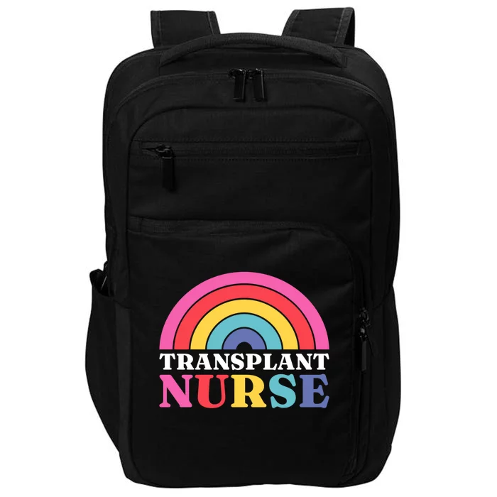 Transplant Nurse Squad Medical Organ Transplant Nurse Cool Gift Impact Tech Backpack