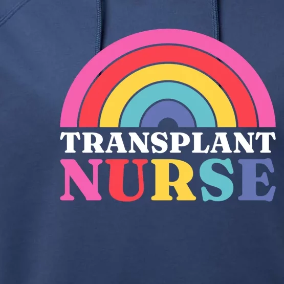 Transplant Nurse Squad Medical Organ Transplant Nurse Cool Gift Performance Fleece Hoodie