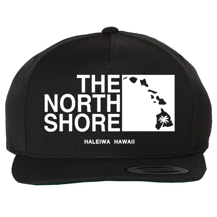 The North Shore Logo Gift Wool Snapback Cap