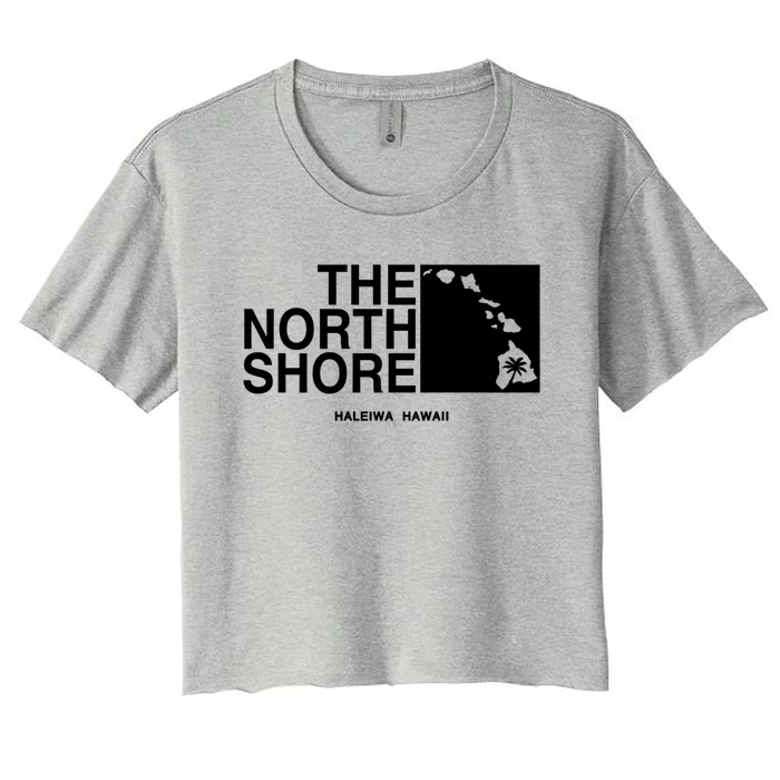 The North Shore Logo Gift Women's Crop Top Tee