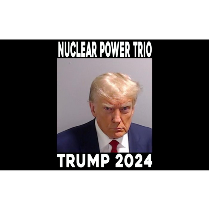 Trump Never Surrender Donald Trump Mugshot 2024 Bumper Sticker