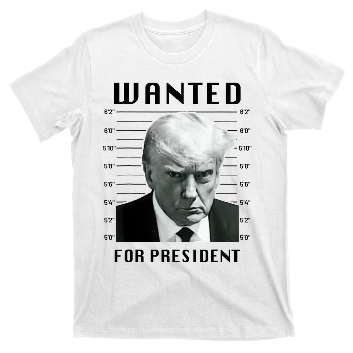 Trump Never Surrender Donald Trump Mugshot 2024 T-Shirt