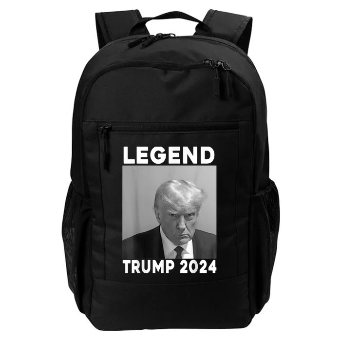 Trump Never Surrender Donald Trump Mugshot 2024 Daily Commute Backpack