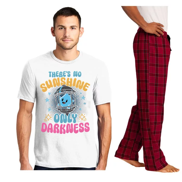 Theres No Sunshine Only Darkness Luma Star Pajama Set