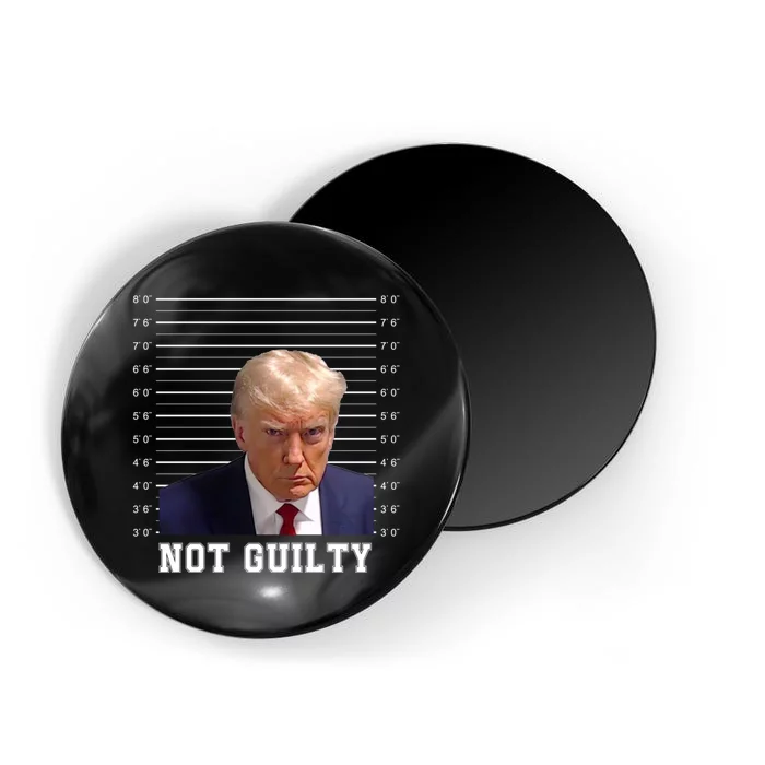 Trump Never Surrender Donald Trump Mugshot 2024 Magnet