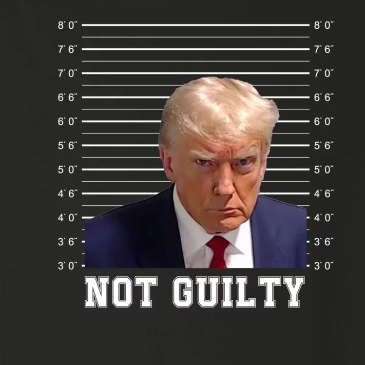 Trump Never Surrender Donald Trump Mugshot 2024 Toddler Long Sleeve Shirt