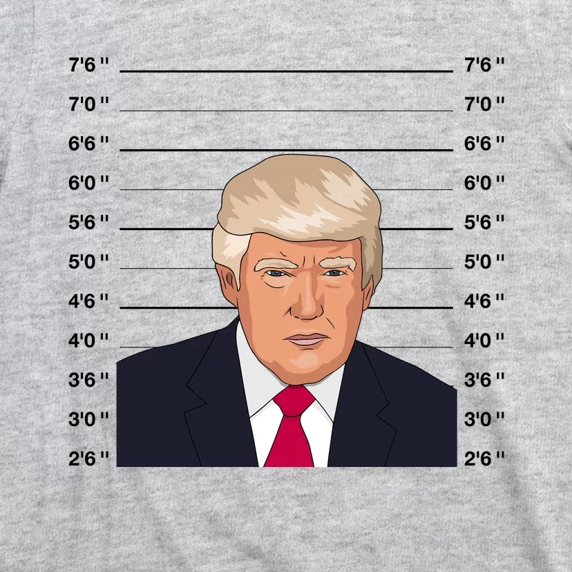 Trump Never Surrender Donald Trump Mugshot 2024 T-Shirt