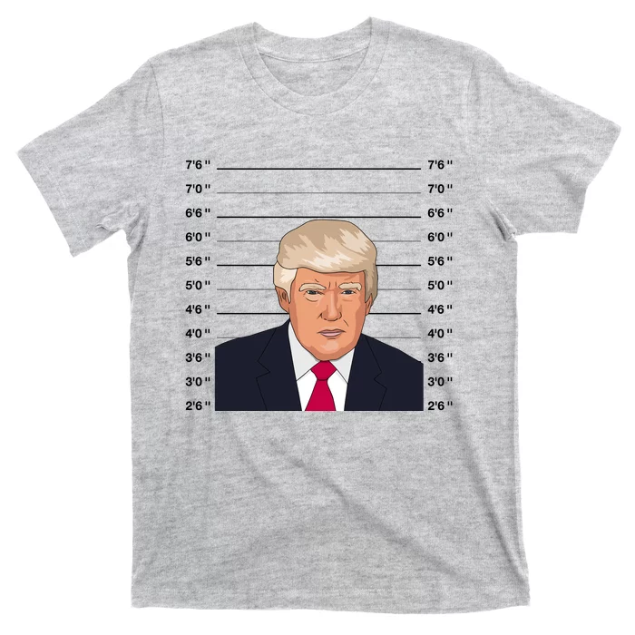 Trump Never Surrender Donald Trump Mugshot 2024 T-Shirt