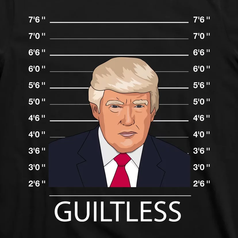 Trump Never Surrender Donald Trump Mugshot 2024 T-Shirt