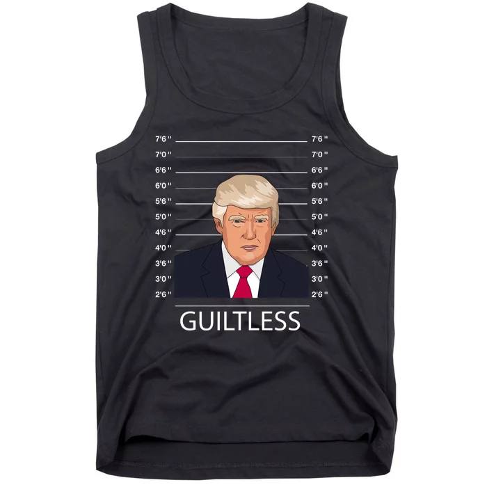 Trump Never Surrender Donald Trump Mugshot 2024 Tank Top