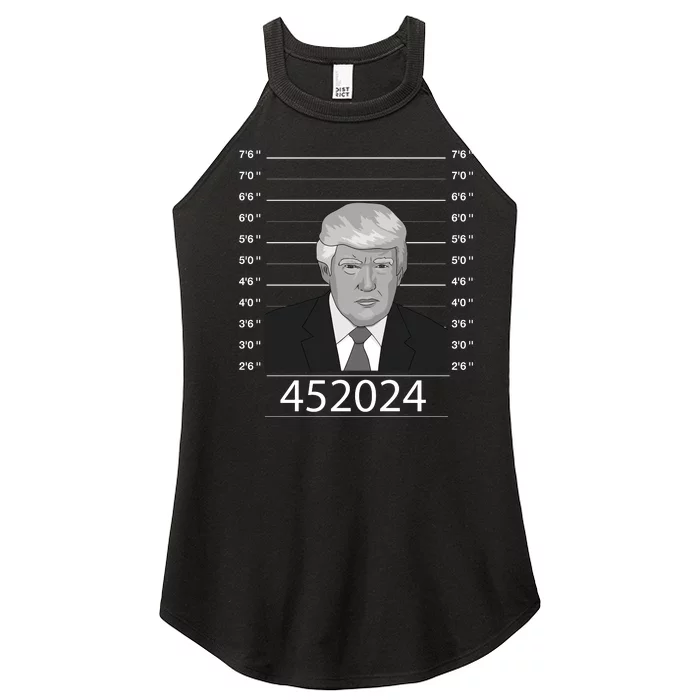 Trump Never Surrender Donald Trump Mugshot 452024 Women’s Perfect Tri Rocker Tank