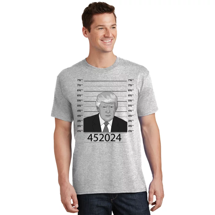 Trump Never Surrender Donald Trump Mugshot 452024 T-Shirt