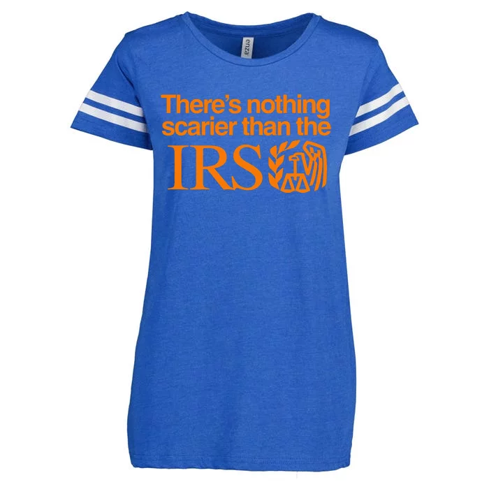 ThereS Nothing Scarier Than The Irs Enza Ladies Jersey Football T-Shirt