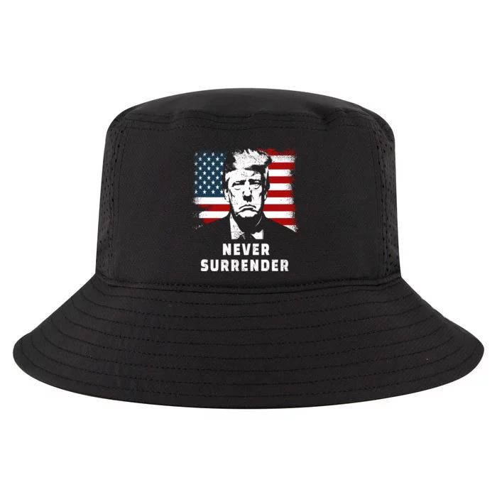 Trump Never Surrender Cool Comfort Performance Bucket Hat