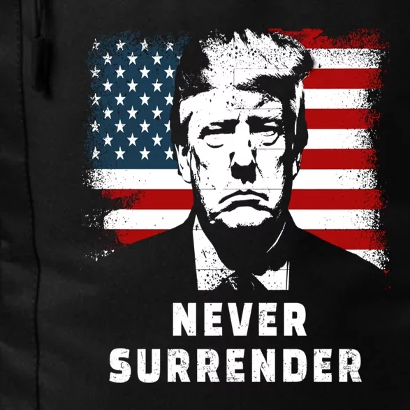 Trump Never Surrender Daily Commute Backpack