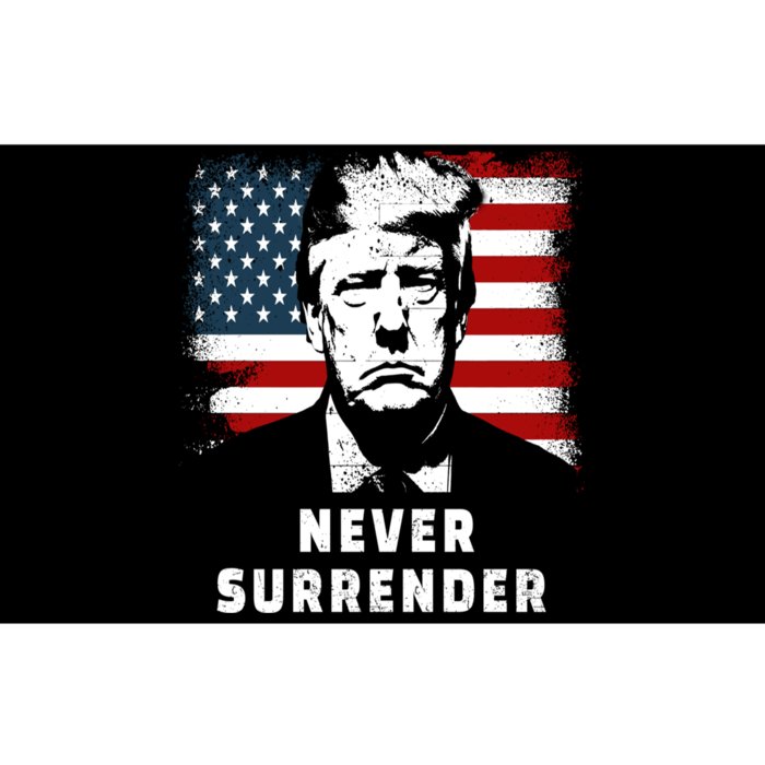 Trump Never Surrender Bumper Sticker