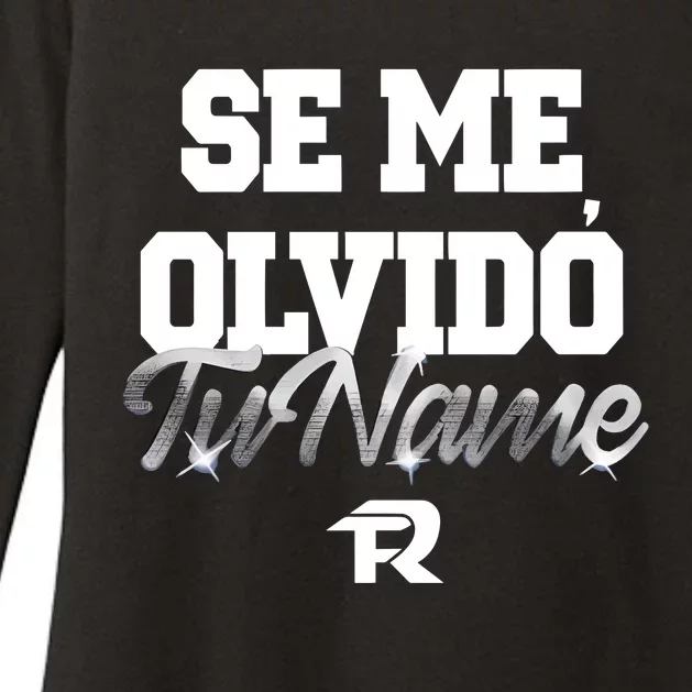 Tu Name Se Me Olvido Womens CVC Long Sleeve Shirt