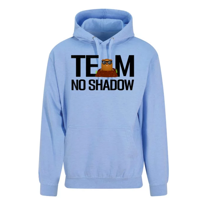 Team No Shadow Happy Groundhog Day Matching Gift Unisex Surf Hoodie