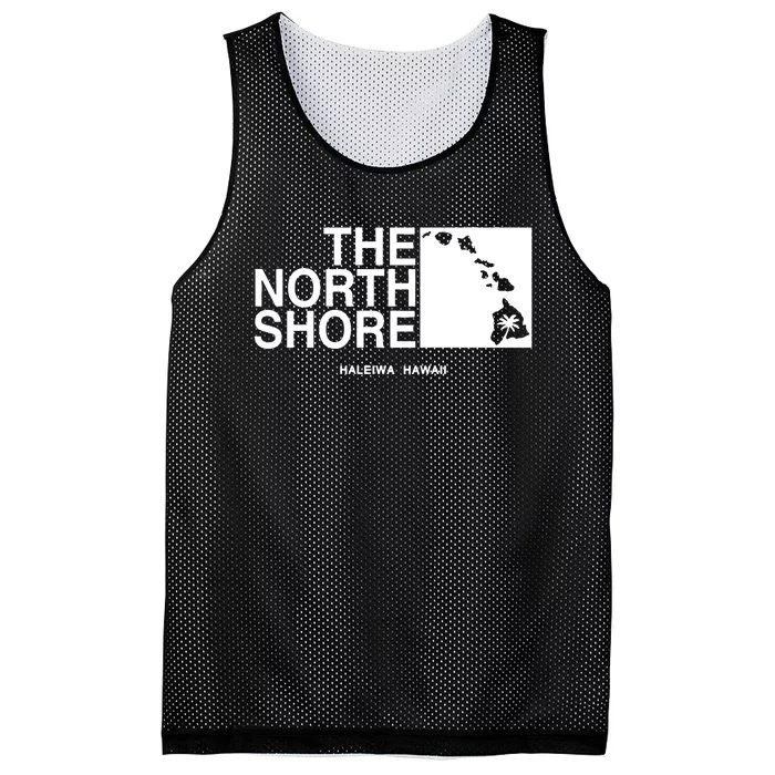 The North Shore Logo Mesh Reversible Basketball Jersey Tank