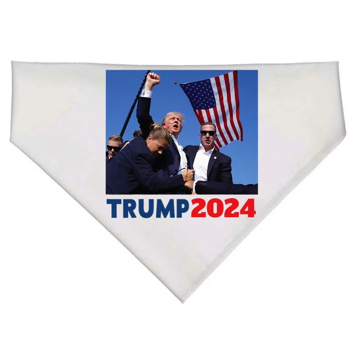 Trump Never Surrender USA-Made Doggie Bandana