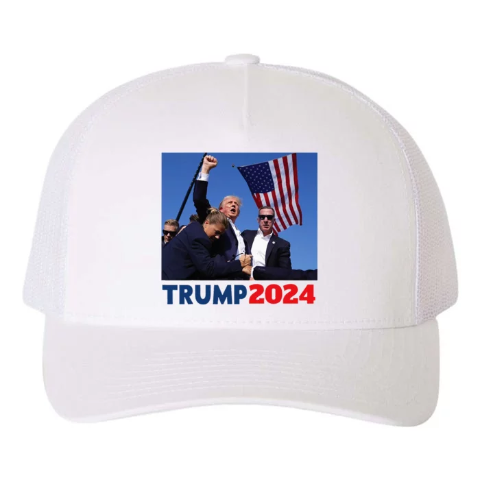 Trump Never Surrender Yupoong Adult 5-Panel Trucker Hat