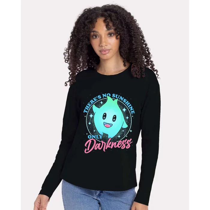 There's No Sunshine Only Darkness Womens Cotton Relaxed Long Sleeve T-Shirt