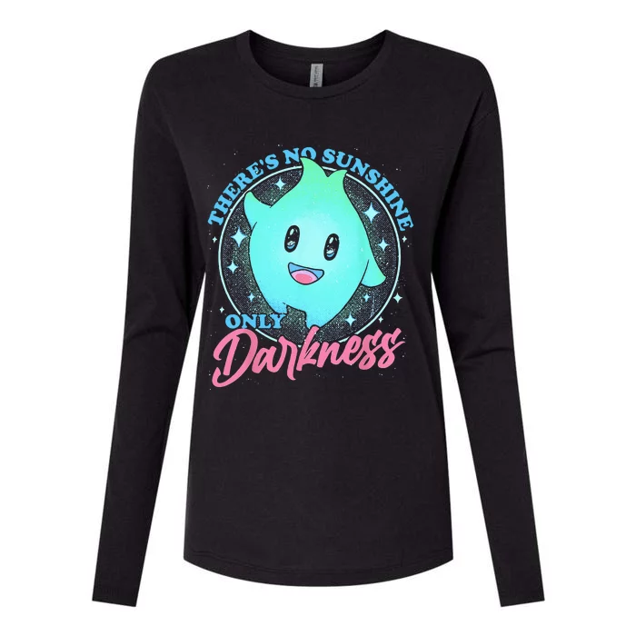 There's No Sunshine Only Darkness Womens Cotton Relaxed Long Sleeve T-Shirt