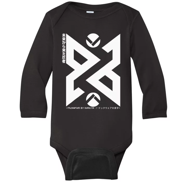 Techwear Ninja Streetwear Techwear Streetwear Techwear Baby Long Sleeve Bodysuit