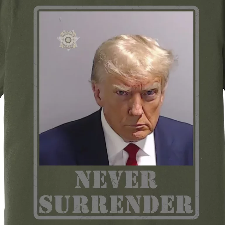 Trump Never Surrender 2024 Premium T-Shirt