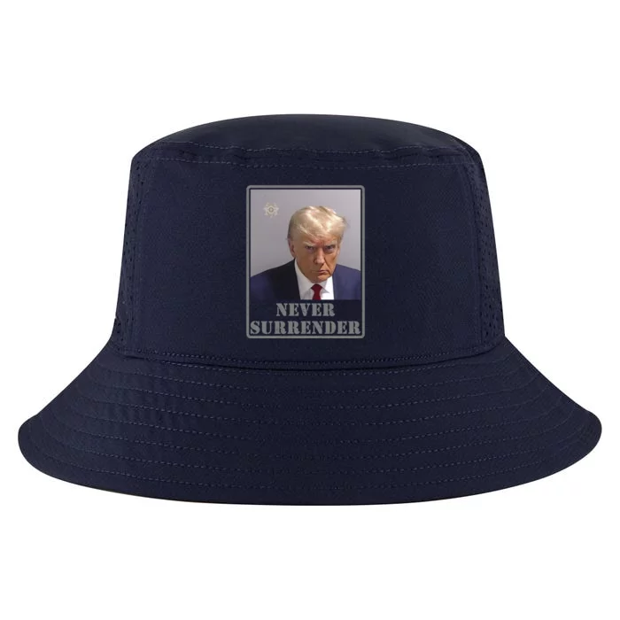 Trump Never Surrender 2024 Cool Comfort Performance Bucket Hat