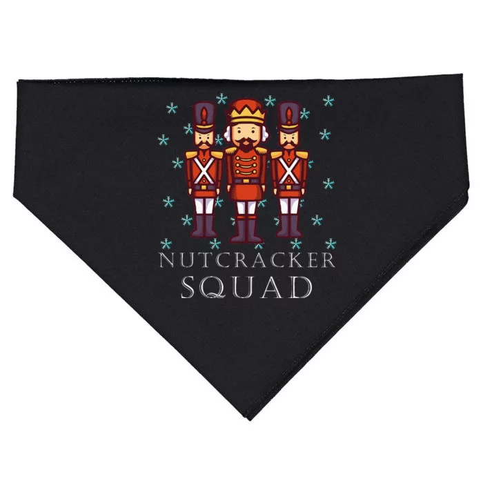 The Nutcracker Squad For Nutcracker Ballet Party USA-Made Doggie Bandana