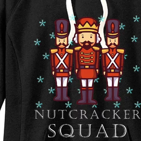 The Nutcracker Squad For Nutcracker Ballet Party Women's Fleece Hoodie