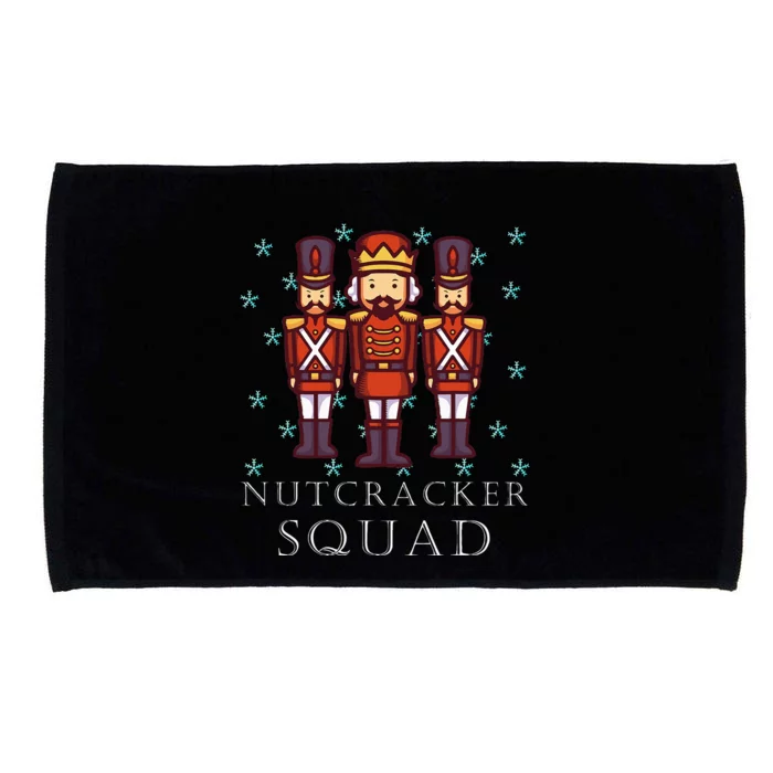 The Nutcracker Squad For Nutcracker Ballet Party Microfiber Hand Towel